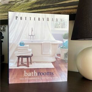 Pottery Barn BATHROOMS - Interior Design Hardcover Coffee Table Book